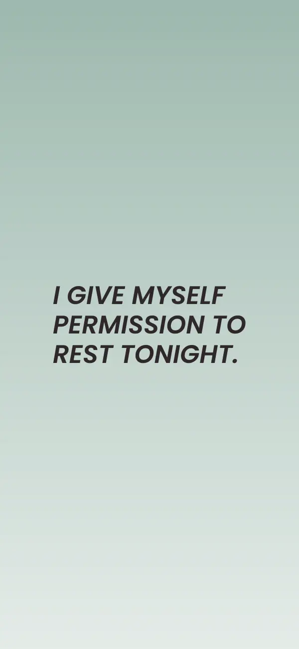 Calm & Anxiety Relief affirmation wallpaper for iPhone and Android, preview 2 of 3